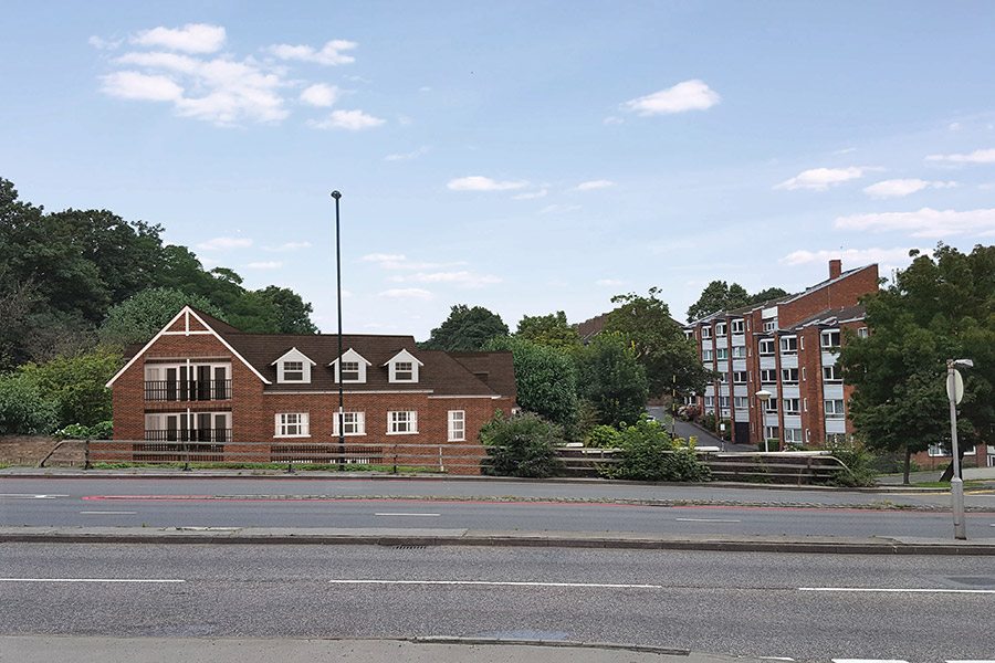 Get Planning and Architecture - Residential Scheme of 10 flats for a developer